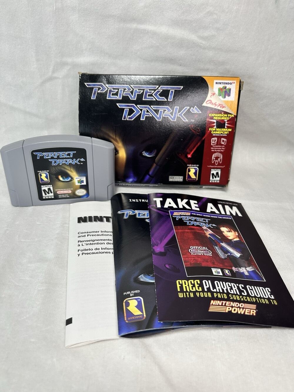 Perfect Dark - Nintendo 64 (N64) In Nice Condition CIB *